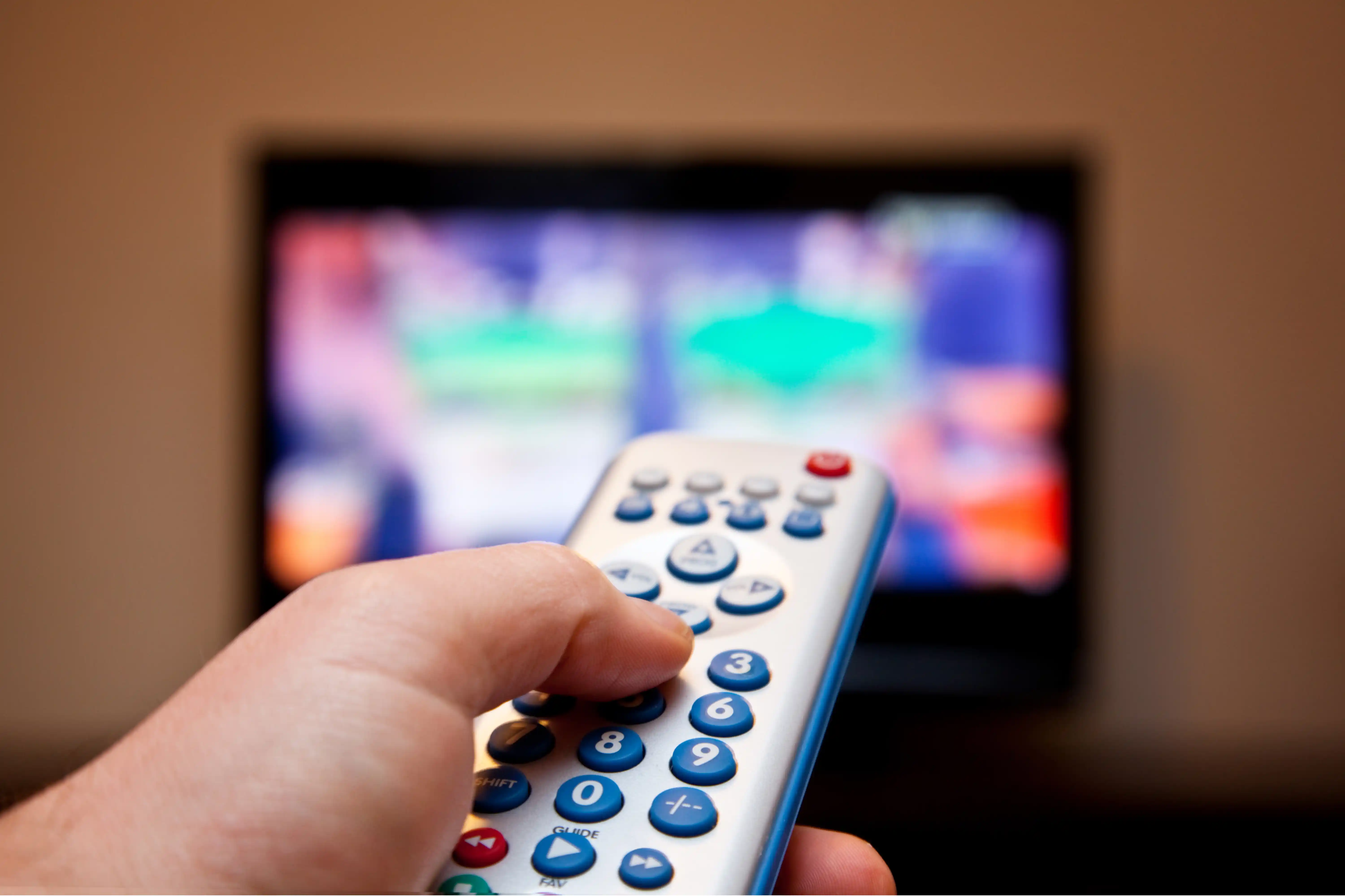 Aumentar o volume da TV